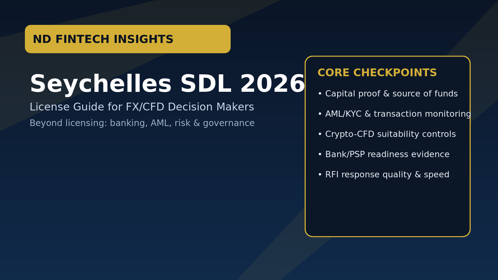 Seychelles SDL 2026 Strategy Visual